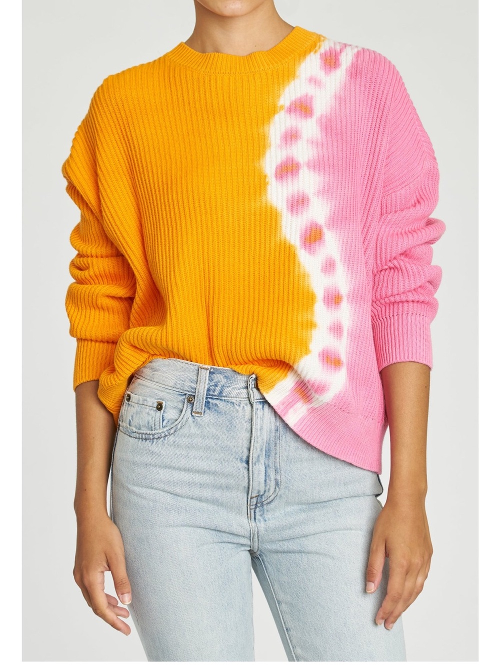 Eva Cropped Sweater by Pistola in Palmetto - Picture 2 of 6
